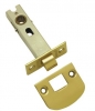 Tubular Latch Double Spring PVD 60mm