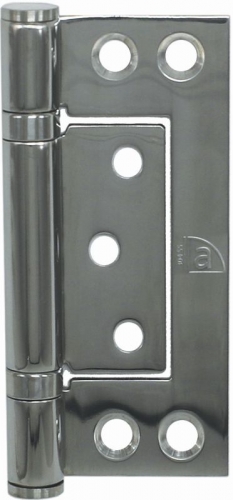 Hirline Fast-Fix Bearing Hinge inc screws (pair) PSS 100x47