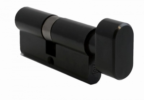 Euro Turn Snib Cylinder 5pin C4 Black 65mm