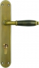 Lever Handle Entrance Set (CC 47.6mm) Bronze Copper 255x42mm