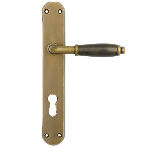 Lever Handle Entrance (CC 57mm) Lock Bronze Copper 255x42mm